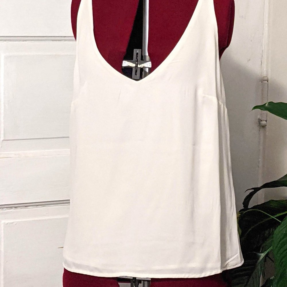 a new day White Tank Camisole Small